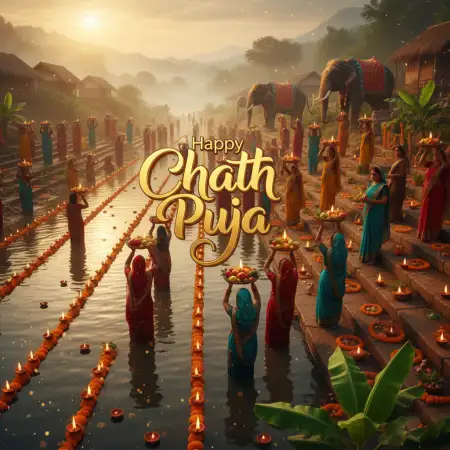 Happy Chhath Puja 2025 Banner Design Free Download - Free Happy Chhath Puja 2025 Download