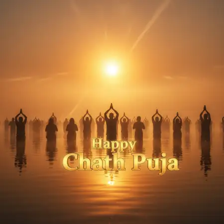 Happy Chhath Puja 2025 Greetings For Instagram Stories - Free Happy Chhath Puja 2025 Download
