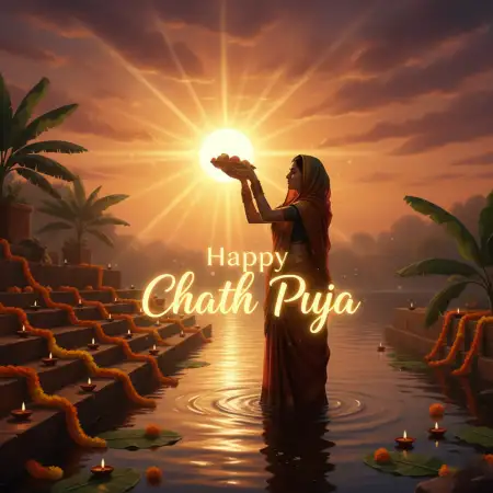 Happy Chhath Puja 2025 Status For Facebook - Free Happy Chhath Puja 2025 Download