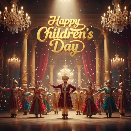 Free Happy Childrens Day Beautifull Picture Background Download