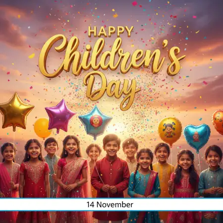 Free Happy Childrens Day Message For Son Background Download