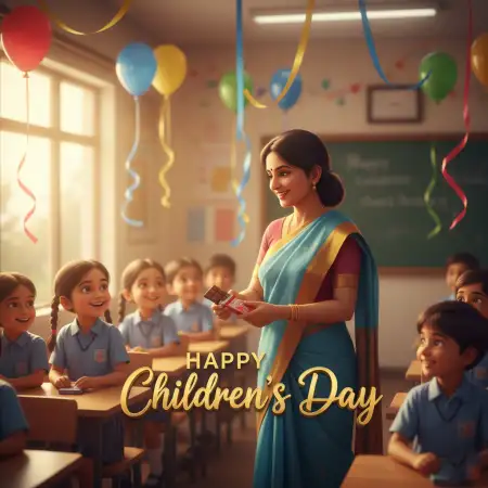 Happy Childrens Day Quotes For Teachers And Students - Free Teachers Day Quotes Download