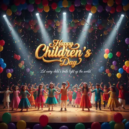 Happy Childrens Day Wishes Images With Quotes - Free Happy Childrens Day Quotes Download