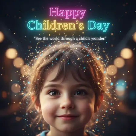 Happy Childrens Day With Quotes Images - Free Happy Childrens Day Quotes Download