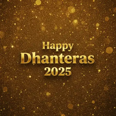 Happy Dhanteras 2025 Image For Business Promotion - Free Happy Dhanteras 2025 Download