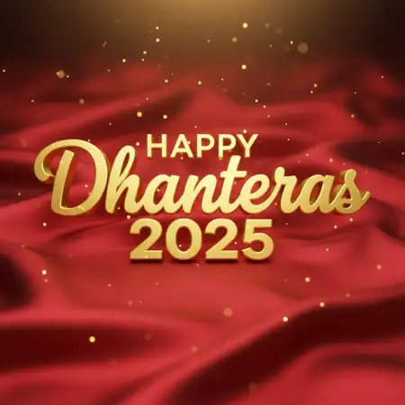 Happy Dhanteras 2025 Png Transparent Background - Free Happy Dhanteras 2025 Download