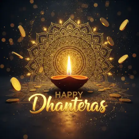 Happy Dhanteras Invitation Card Design - Free Happy Dhanteras Download