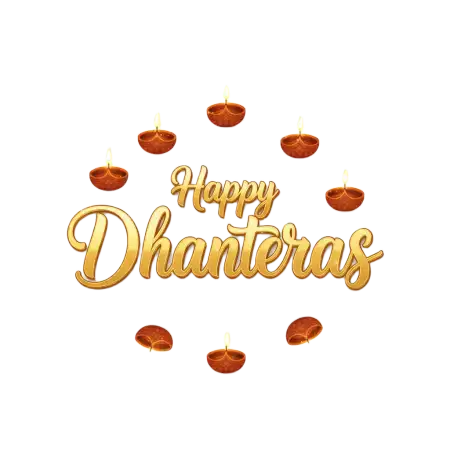 Happy Dhanteras Png For Digital Marketing Post - Free Png Download