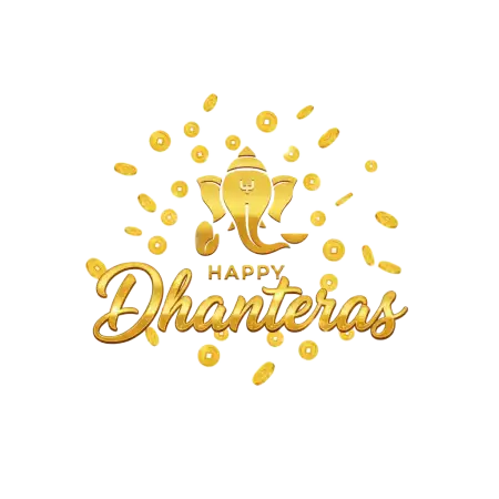 Happy Dhanteras Png For Website Banner Design - Free Png Download