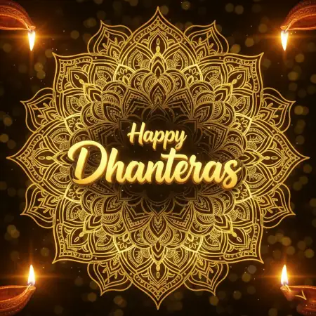 Happy Dhanteras Wishes In Hindi For Friends - Free Happy Dhanteras Download