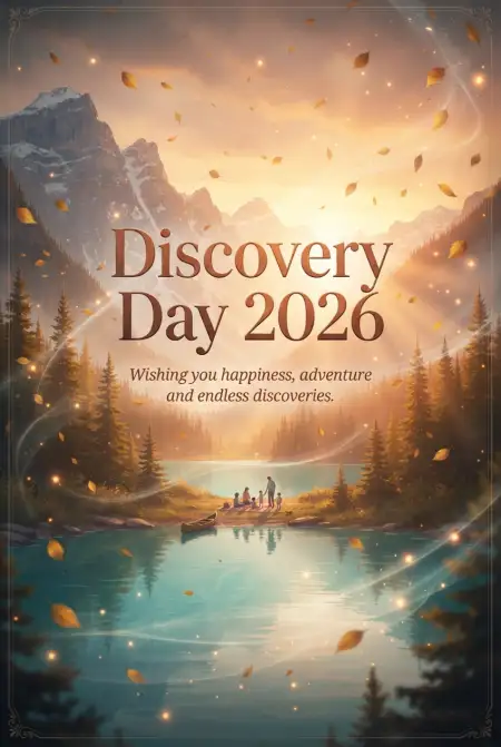 Happy Discovery Day 2026 - Free Discovery Day 2026 Download