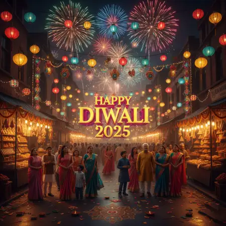 Happy Diwali 2025 Images With Name Edit - Free Happy Diwali 2025 Download