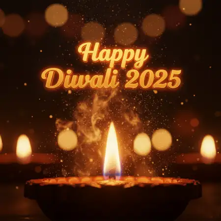 Happy Diwali 2025 Vector Banner Design Free Download - Free Vector Download