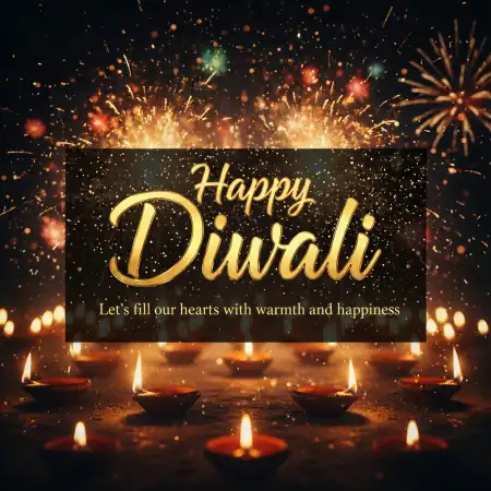 Happy Diwali 2025 Wishes With Positive Thoughts - Free Happy Diwali With Quotes Download