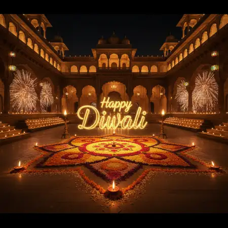 Happy Diwali Greetings 2025 In Hindi Language - Free Happy Diwali 2025 Download