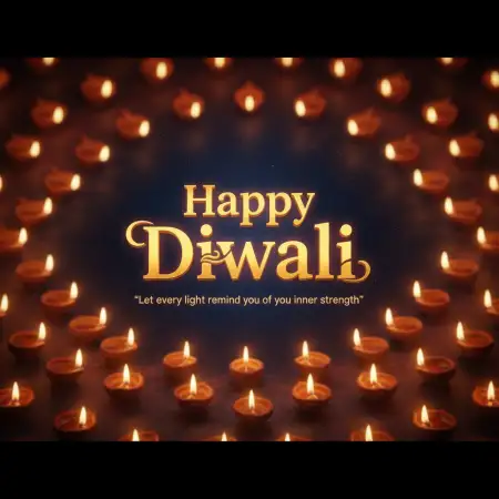 Happy Diwali Greetings With Traditional Indian Quotes - Free Happy Diwali With Quotes Download