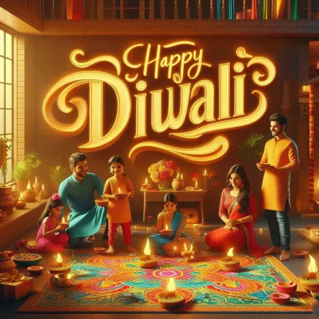 Happy Diwali Images With Family And Friends - Free Happy Diwali Download