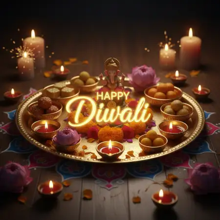 Happy Diwali Invitation Card Template Free - Free Template Download