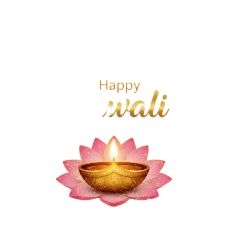Happy Diwali Png Design For Invitation Card - Free Png Download