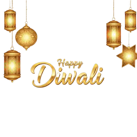 Happy Diwali Png For Greeting Card Design - Free Png Download