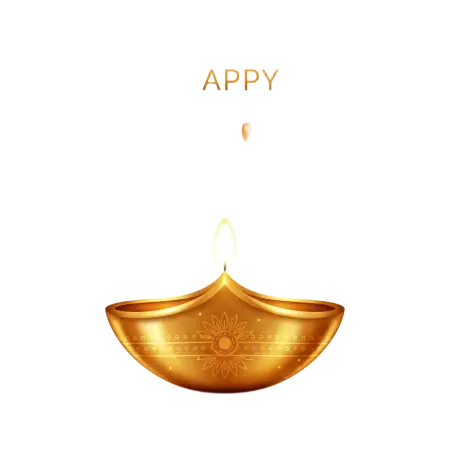 Happy Diwali Png For T-shirt Print Design - Free Png Download