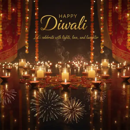 Happy Diwali Quotes For Whatsapp And Instagram - Free Happy Diwali With Quotes Download