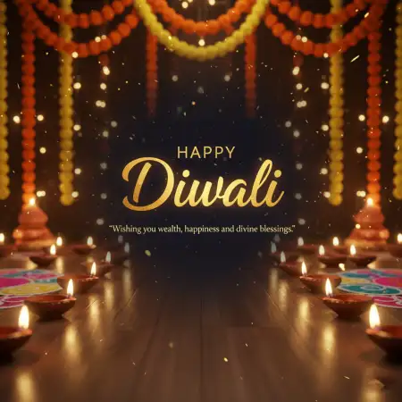 Happy Diwali Quotes With Good Vibes And Lights - Free Happy Diwali With Quotes Download