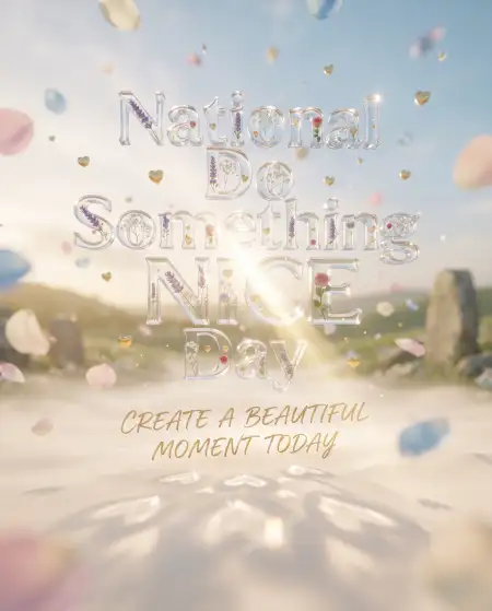 happy do something nice day quotes 2026 - National Do Something Nice Day 2026