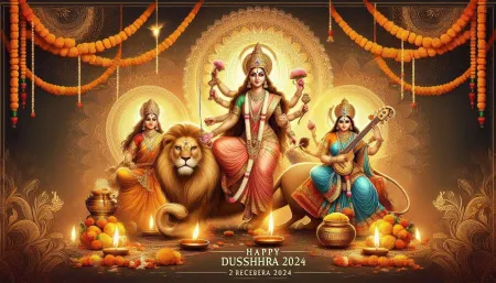 Happy Dussehra 2024 Hd Wallpapers And Greeting Card Designs - Free Related Happy Dussehra Image