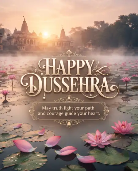 happy dussehra 2026 wishes in hindi for friends - Happy Dussehra 2026 Wishes