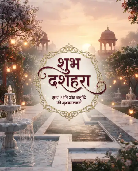 happy dussehra 2026 wishes in hindi with beautiful background - Happy Dussehra 2026 Wishes