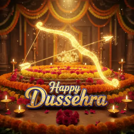 Happy Dussehra 3d Text Wallpaper - Free Wallpaper Wallpaper Download