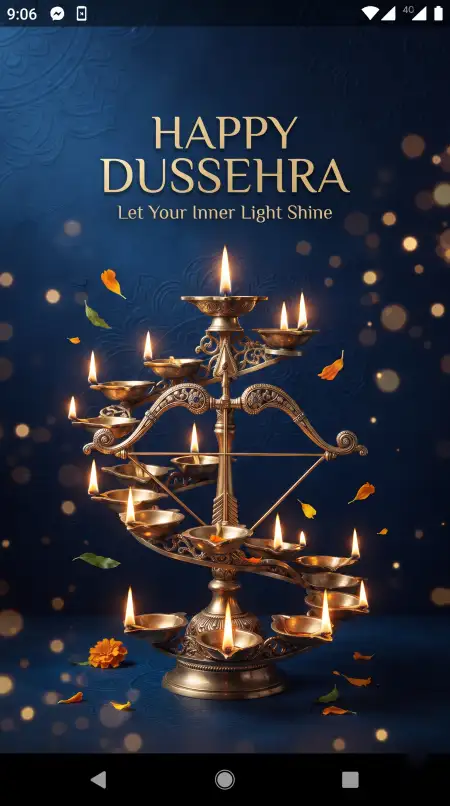 happy dussehra 4k wallpapers with festival lights - Happy Dussehra 4k Wallpapers For Mobile