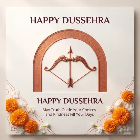 happy dussehra beautiful images with greeting text