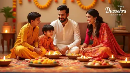 Happy Dussehra Celebration In India Essay - Free Dussehra Celebration Download