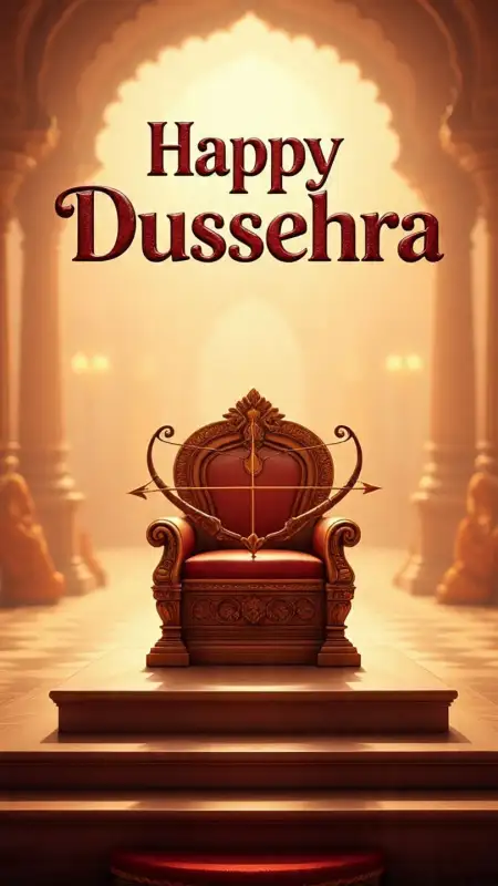 Happy Dussehra Greetings Card Design - Free Dussehra Greetings Download