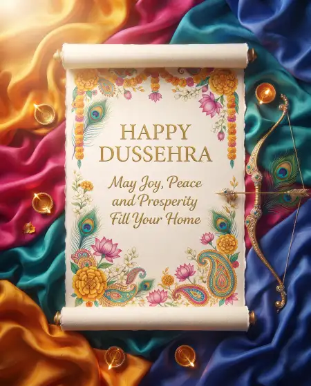 happy dussehra images with family wishes quotes