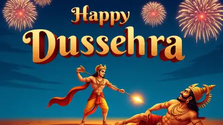 Free Happy Dussehra Images With Lord Rama Image Download