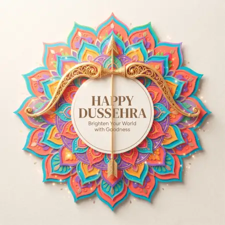 happy dussehra mobile wallpapers with golden background