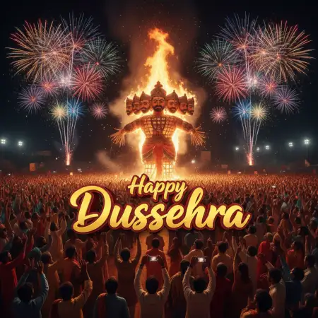 Happy Dussehra Quotes With Hd Background - Free Dussehra Quotes Download