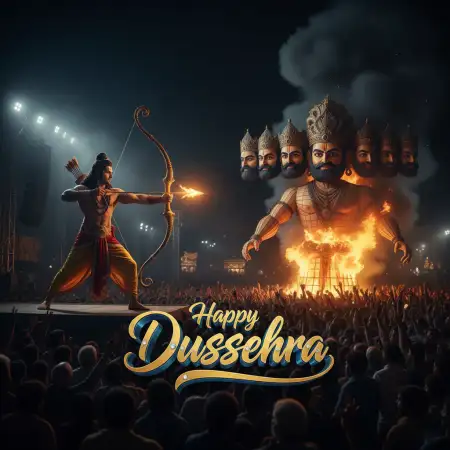 Happy Dussehra Wishes With Name Editing - Free Dussehra Wishes Download