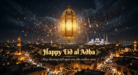 Happy Eid Al Adha Blessing Quotes For Whatsapp - Free Happy Eid Al Adha With Quotes Download