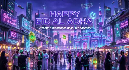 Happy Eid Al Adha Quotes For Youtube Thumbnails - Free Happy Eid Al Adha With Quotes Download