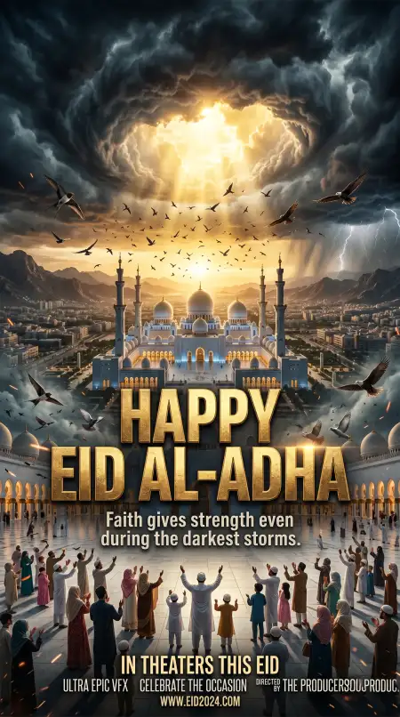 Happy Eid Al Adha Quotes With Islamic Vibes - Free Happy Eid Al Adha With Quotes Download