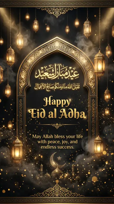 Happy Eid Al Adha Wishes And Dua Quotes - Free Happy Eid Al Adha With Quotes Download