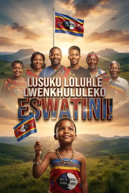 Happy Eswatini Independence Day 2026 - Free Eswatini Independence Day 2026 Download