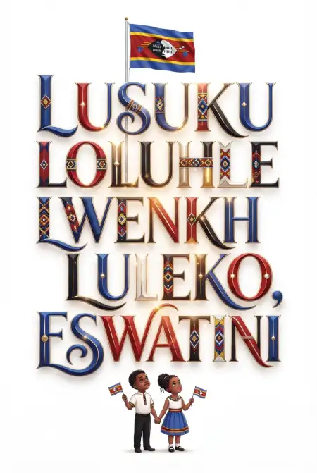 Happy Eswatini Independence Day Banner 2026 - Free Eswatini Independence Day 2026 Download
