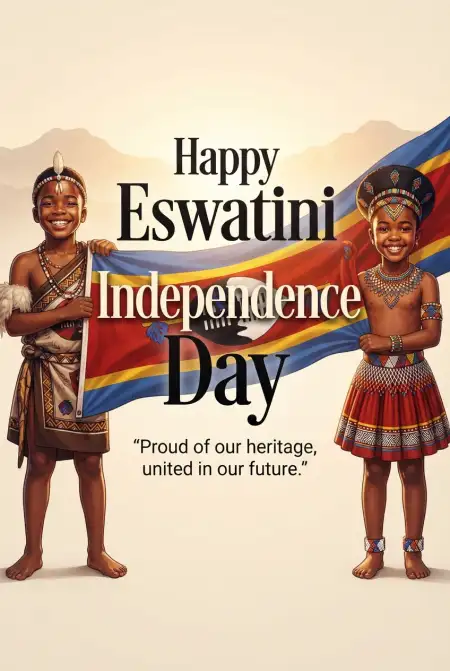 Happy Eswatini Independence Day Wishes With Images - Free Eswatini Independence Day 2026 Download