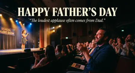 Free Happy Fathers Day 2026 Cover Photo Transparent PNG Download