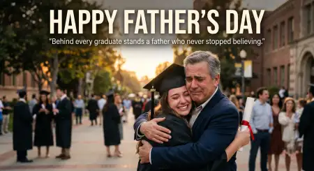 Free Happy Fathers Day 2026 Facebook Post Transparent PNG Download